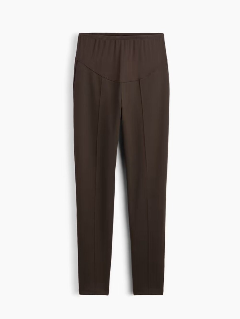 Gap Maternity Full Panel Ponte Pants, Black, Medium